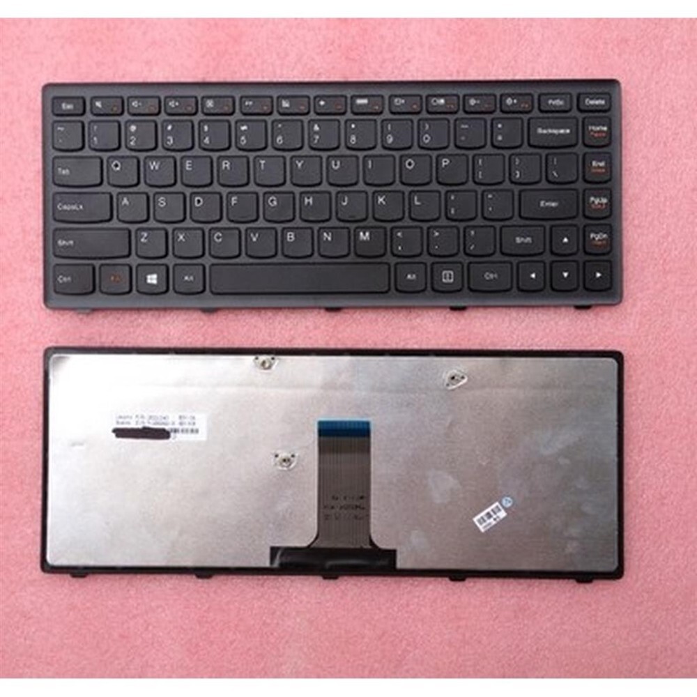 Notebook keyboard for Lenovo IdeaPad G400 G405 Z410 Flex 14 black frame