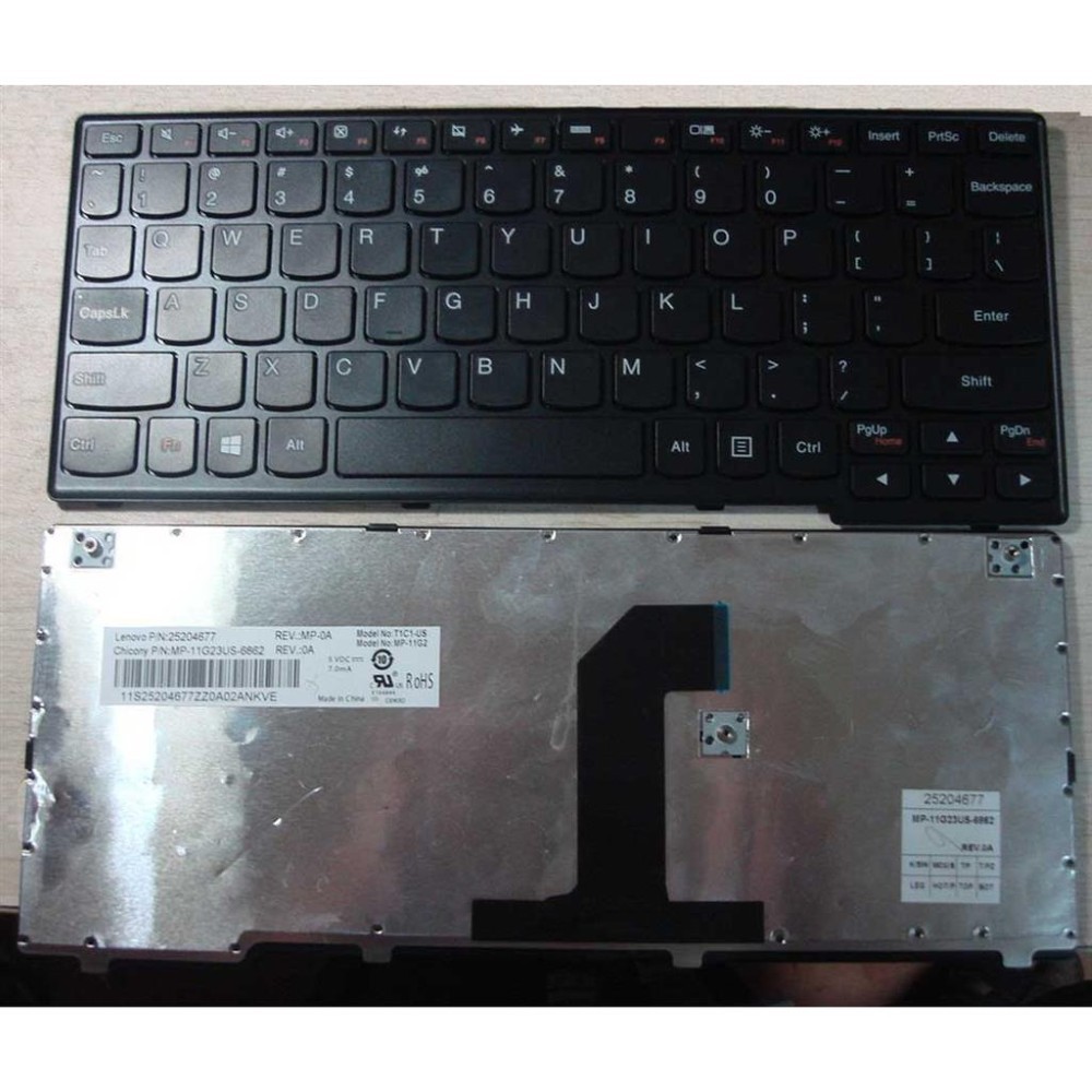 Notebook keyboard for Lenovo IdeaPad YOGA 11-TTH