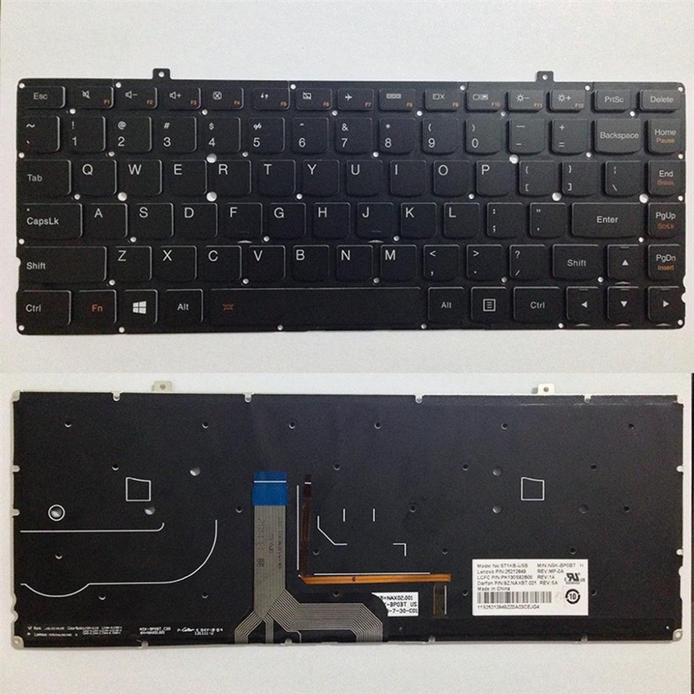 Notebook keyboard for Lenovo IdeaPad Yoga 2 Yoga Pro 13 backlit