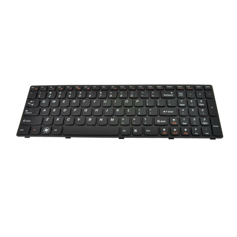 Notebook keyboard for  Lenovo Ideapad B570 B575 Z575  Z570  series black frame