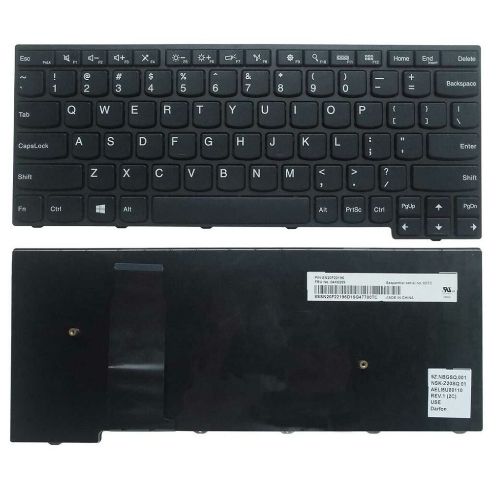 Notebook keyboard for  Lenovo Thinkpad Yoga 11E WIN8