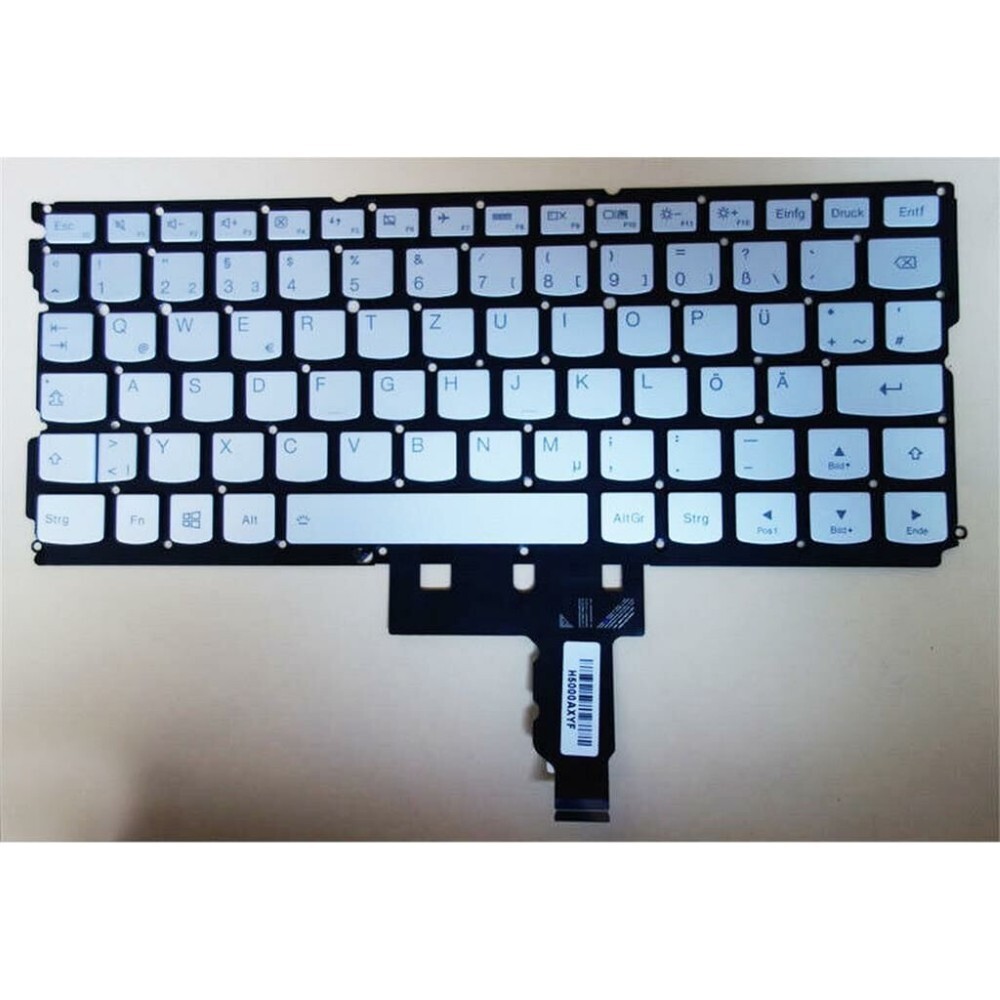 Notebook keyboard for Lenovo Yoga 900S-12ISK silver