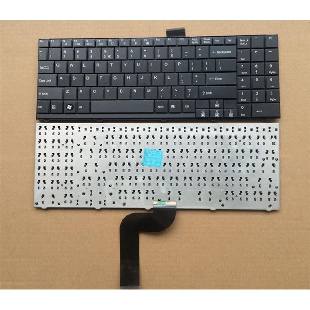 Notebook keyboard for Medion MD97930 S5612 black