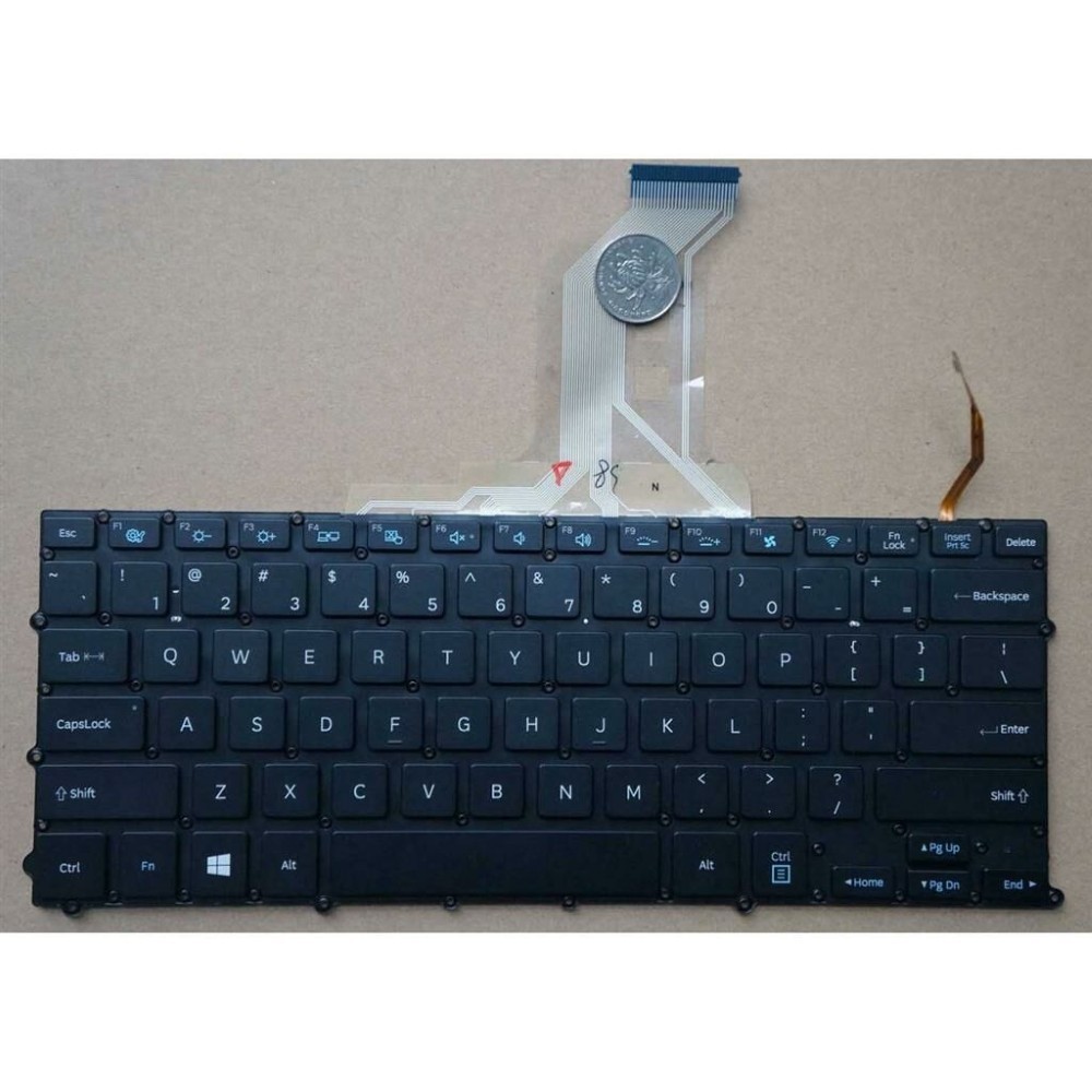 Notebook keyboard for Samsung NP900X3B NP900X3C Backlit