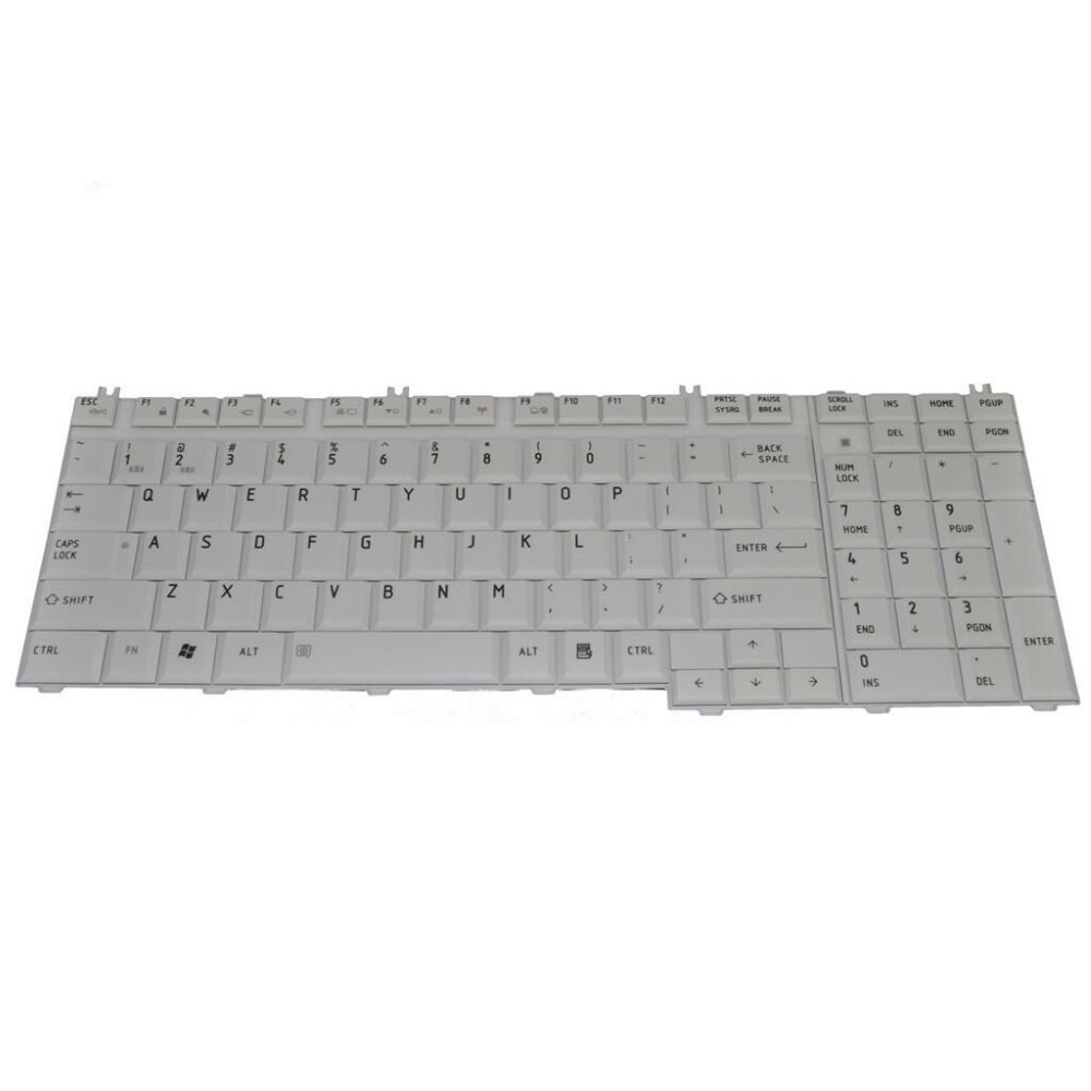 Notebook keyboard for TOSHIBA Satellite P200 P205 white