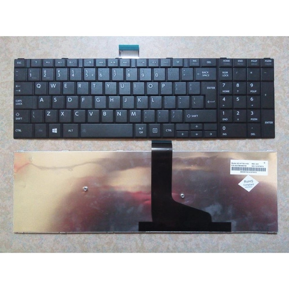 Notebook keyboard for  Toshiba Satellite C50  L50 L50-A S50 L75 big "Enter"