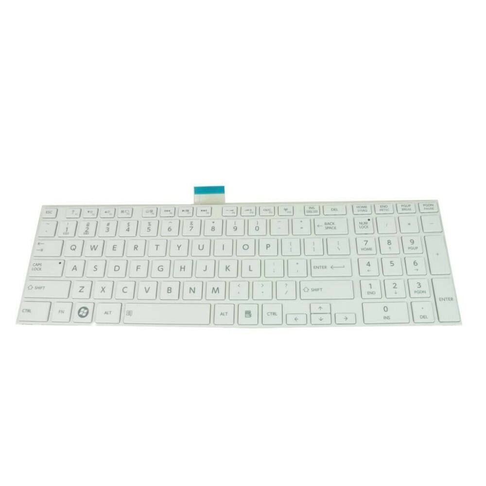 Notebook keyboard for  Toshiba Satellite C870 C850 C855  L850 L855 L870 white