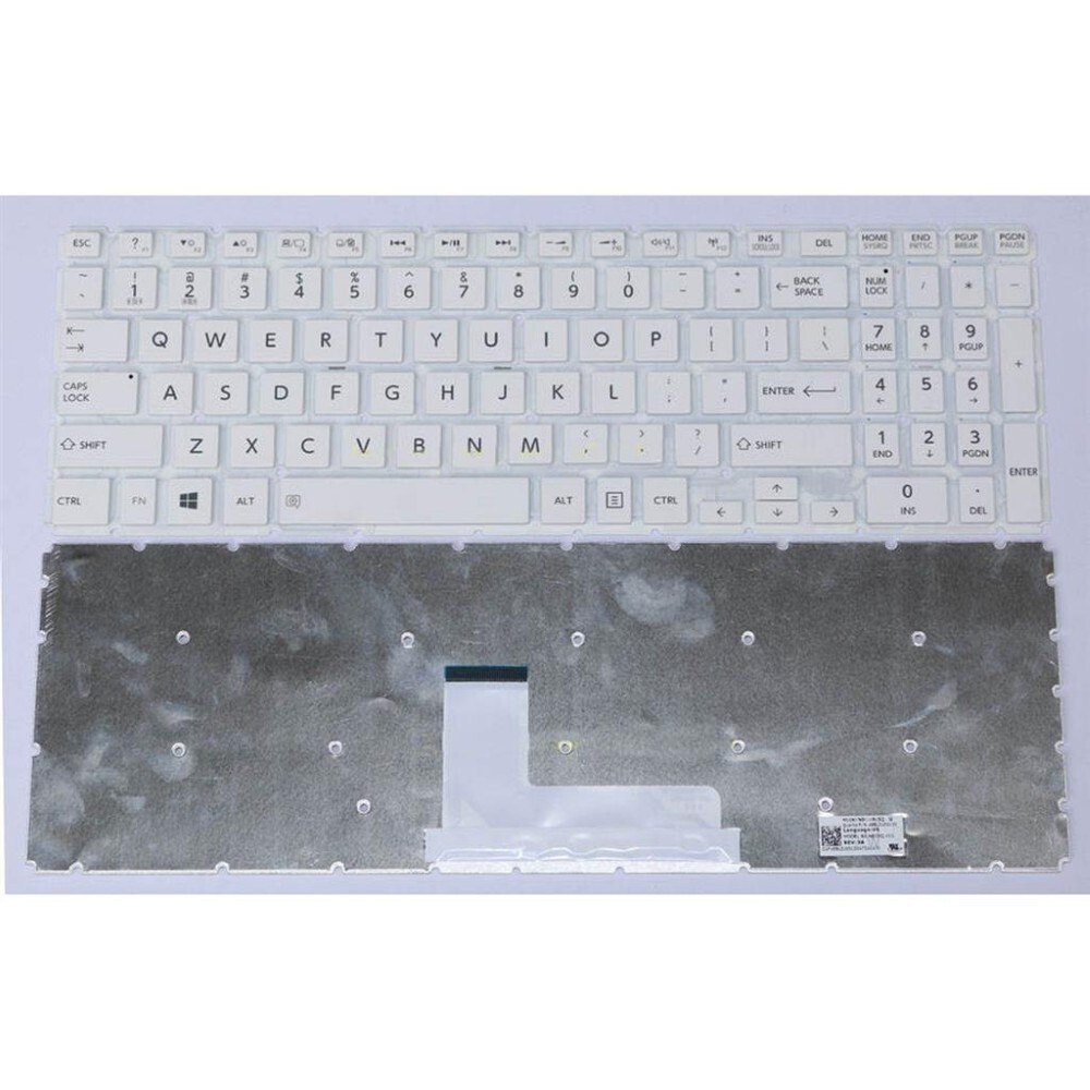 Notebook keyboard for Toshiba Satellite L50-B white