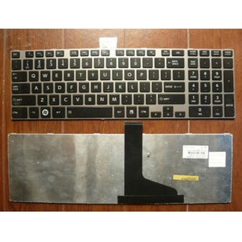 Notebook keyboard for Toshiba Satellite P870 P850 L850 L855 L870 grey frame
