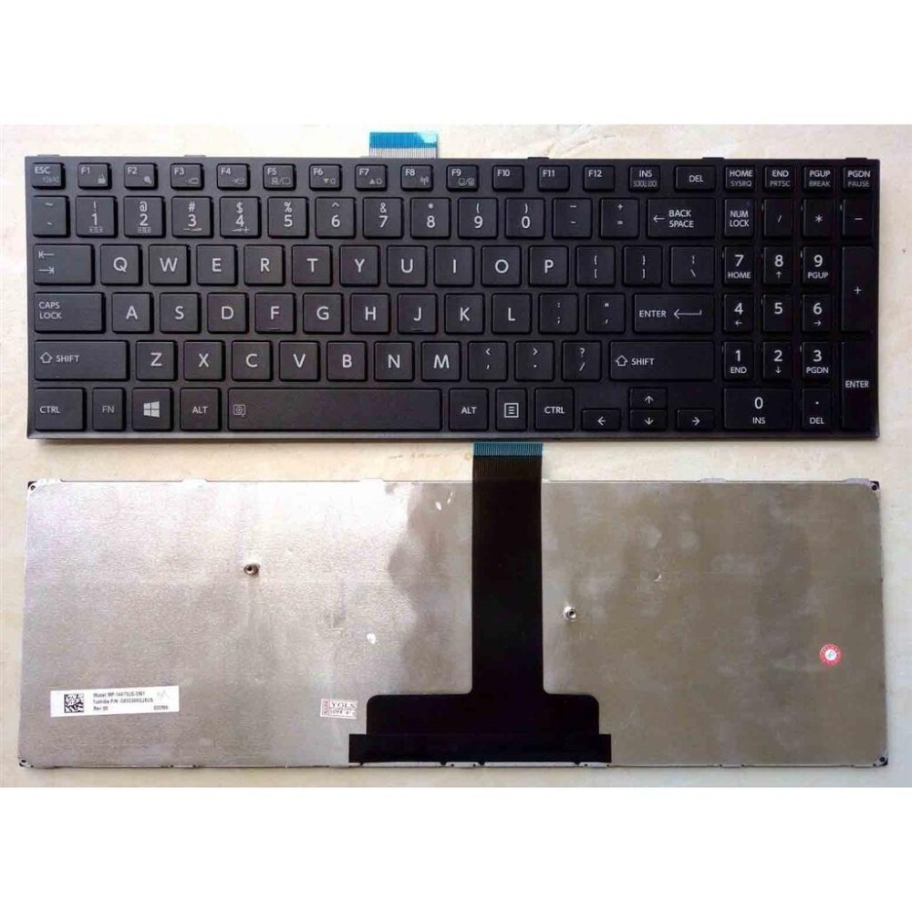 Notebook keyboard for Toshiba Satellite Pro R50-C