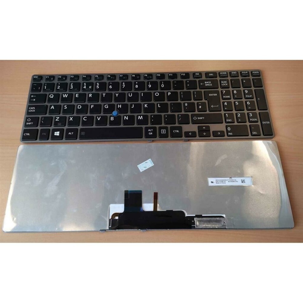 Notebook keyboard for Toshiba Tecra Z50 Z50A with backlit point stick big 'Enter'