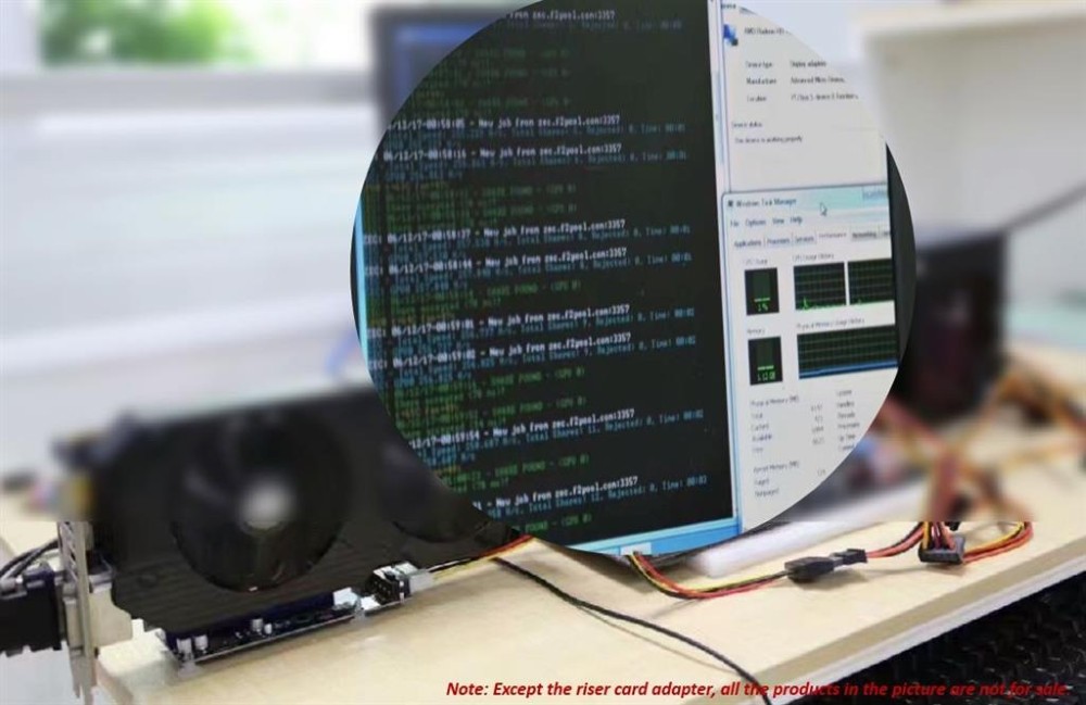 PCI-E 1X to 16X Riser Card Adapter