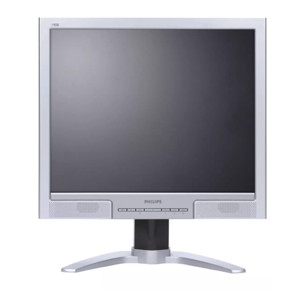 Philips 190B8CS - 19 inch - 1280x1024 - DVI - VGA - Zilver
