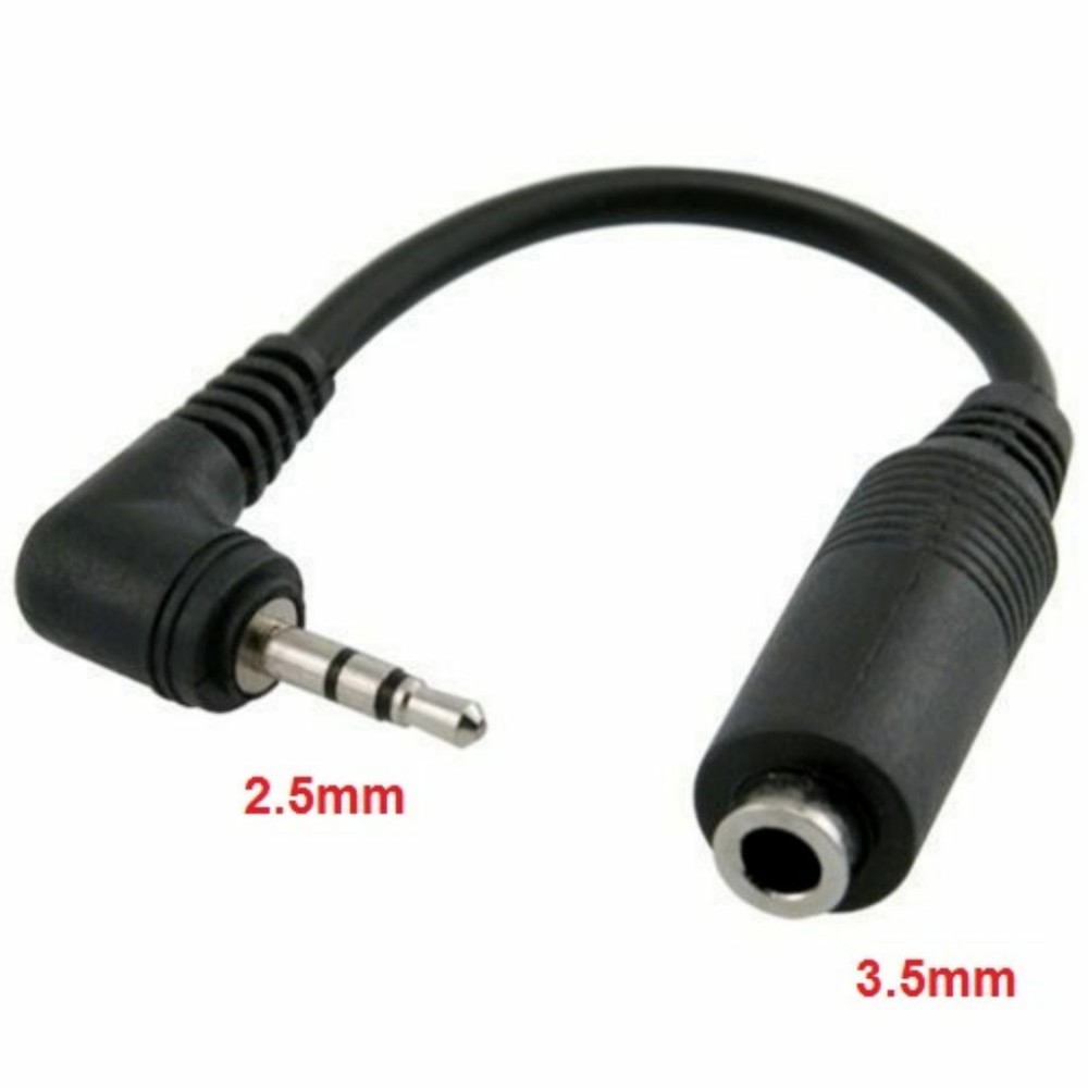 Stereo Jack Converter Cable 2.5mm to 3.5mm