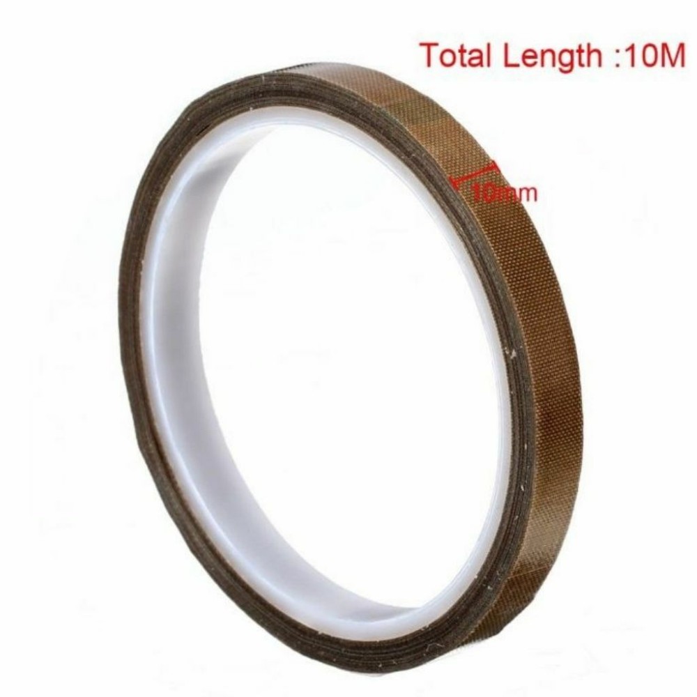 Teflon PTFE Heat-Resistant Insulating Tape Width 8MM Length 10M