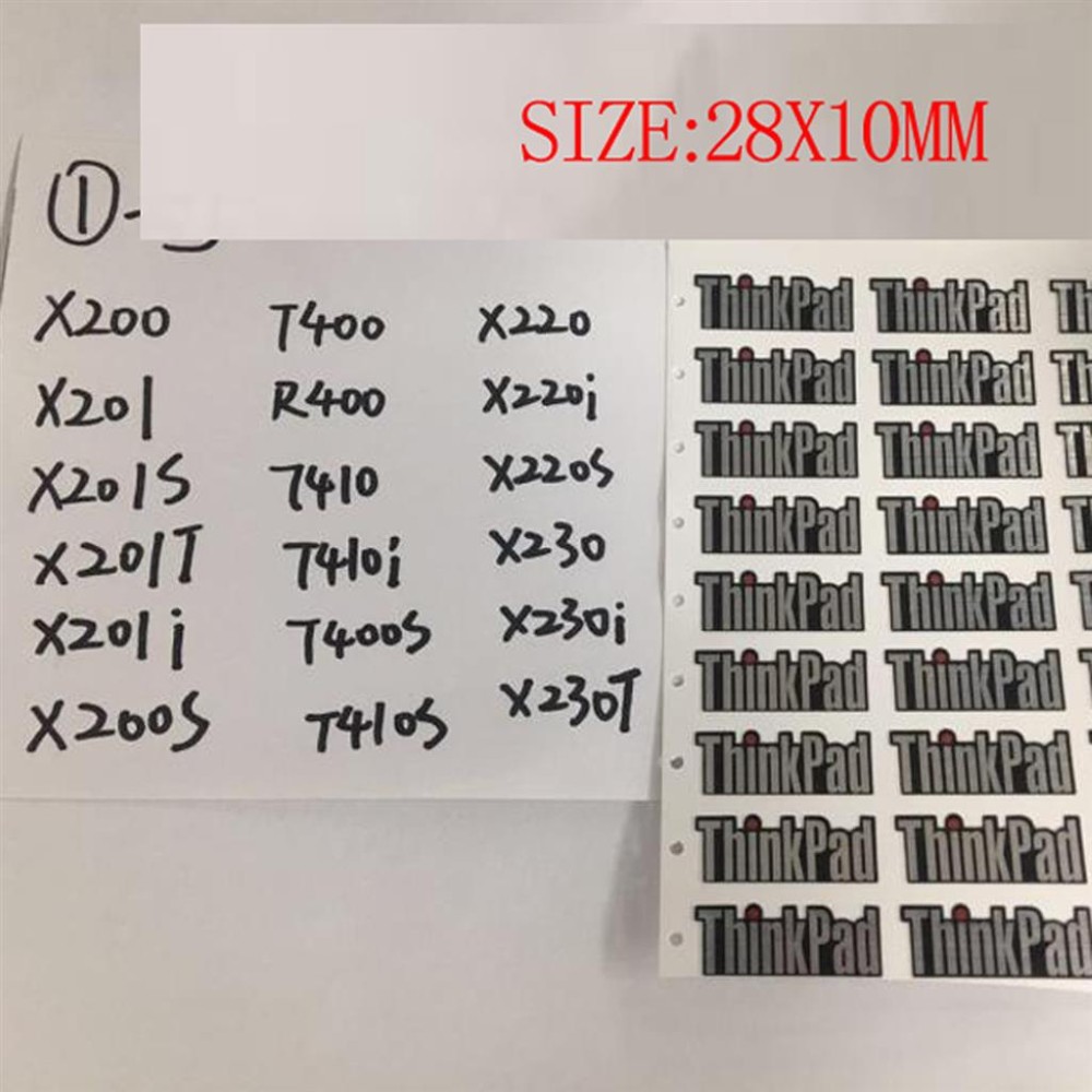 ThinkPad Logo Sticker 28x10mm