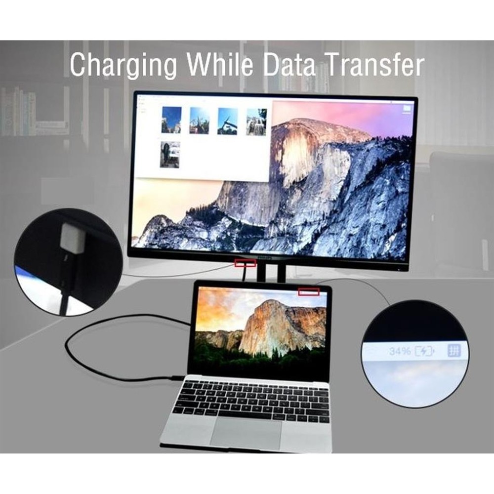 USB 3.1 Gen 2 (10 Gbps)* USB-C to USB-C Cable