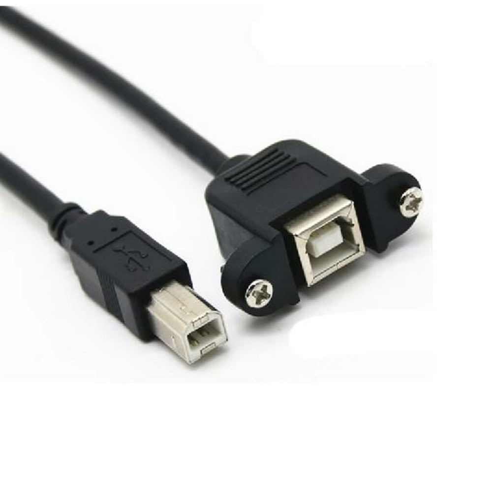 USB B Male to Female adapter cable