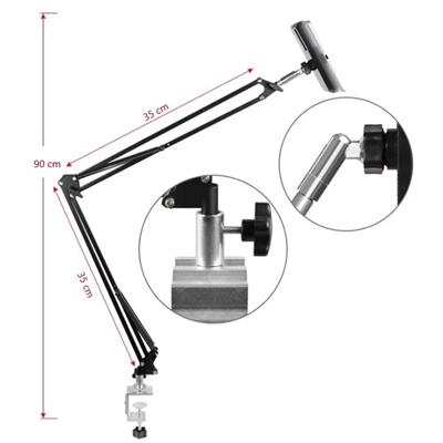 Universal Tablet Holder up to 11-inch - black