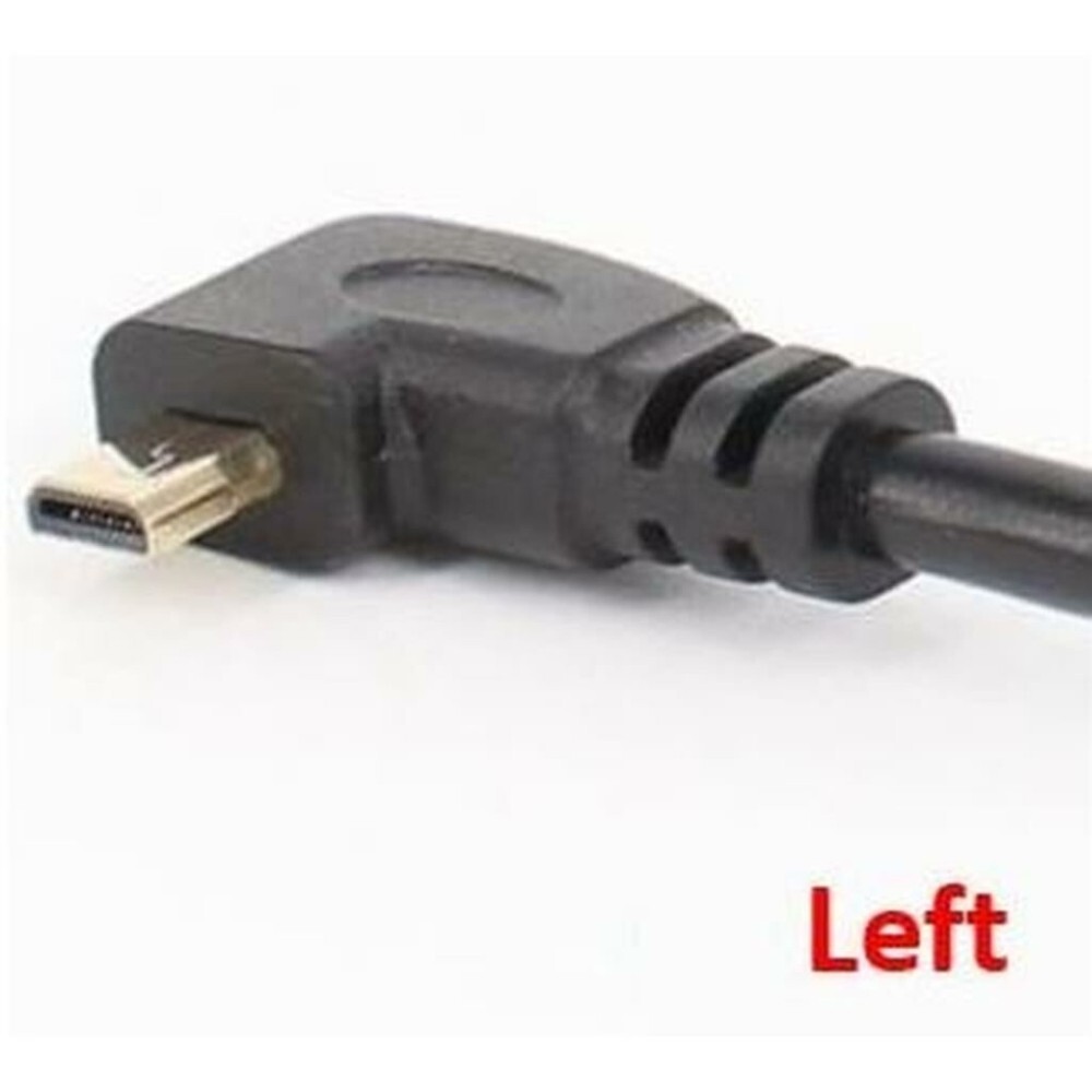 Up Angle Mini HDMI Male to HDMI Female Cable
