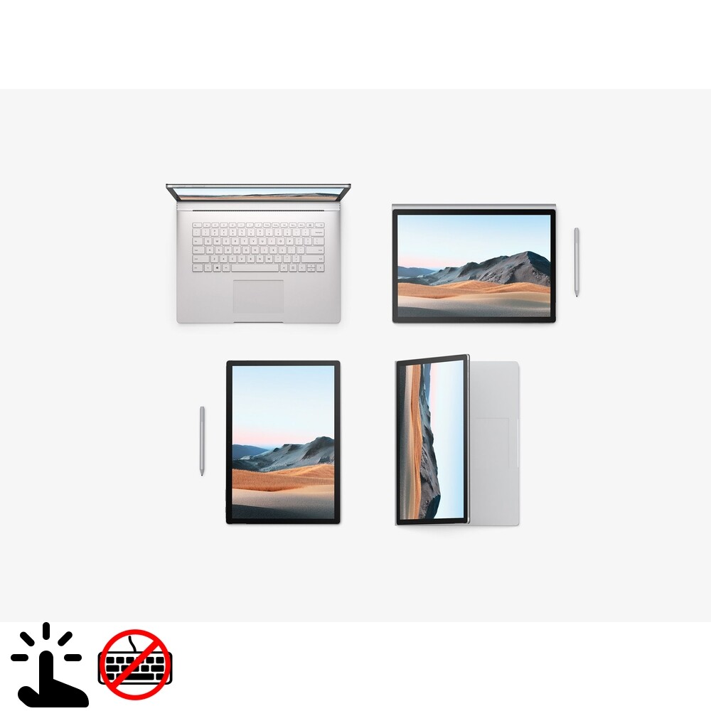 Microsoft Surface Book 3 (Zonder Toetsenbord) - Intel Core i7-10e Generatie - 15 inch - Touch - 16GB RAM - 256GB SSD - Windows 11 Home - Afbeelding 3