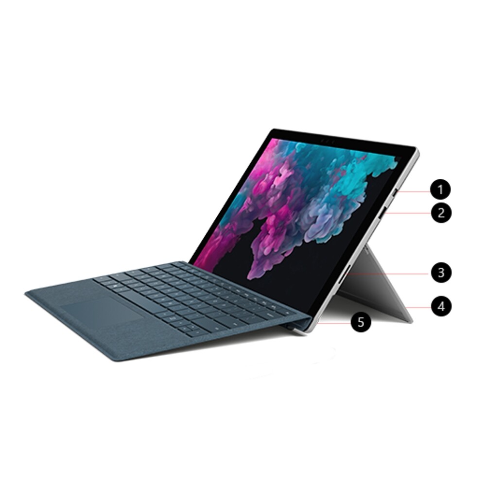 Microsoft Surface Pro 5 - Intel Core i5-7e Generatie - 12 inch - 8GB RAM - 256GB SSD - Windows 11 Home